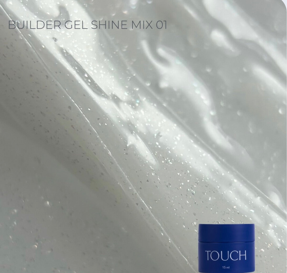 BULDER GEL SHINE MIX  15ml