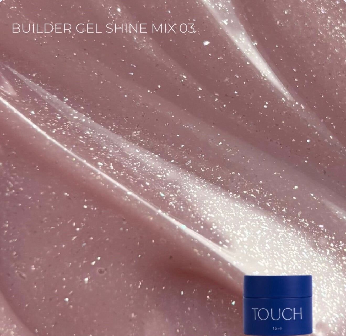 BULDER GEL SHINE MIX  15ml