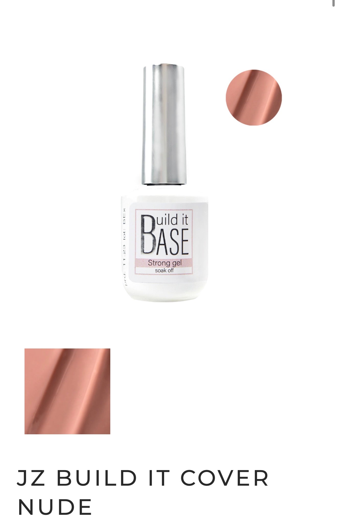 Base Build it cover 15ml