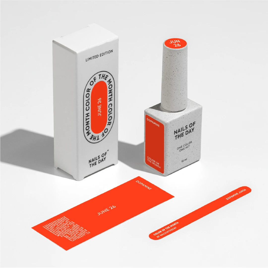 NAILSOFTHEDAY Color of the month June 2026 Dopamine —10ml