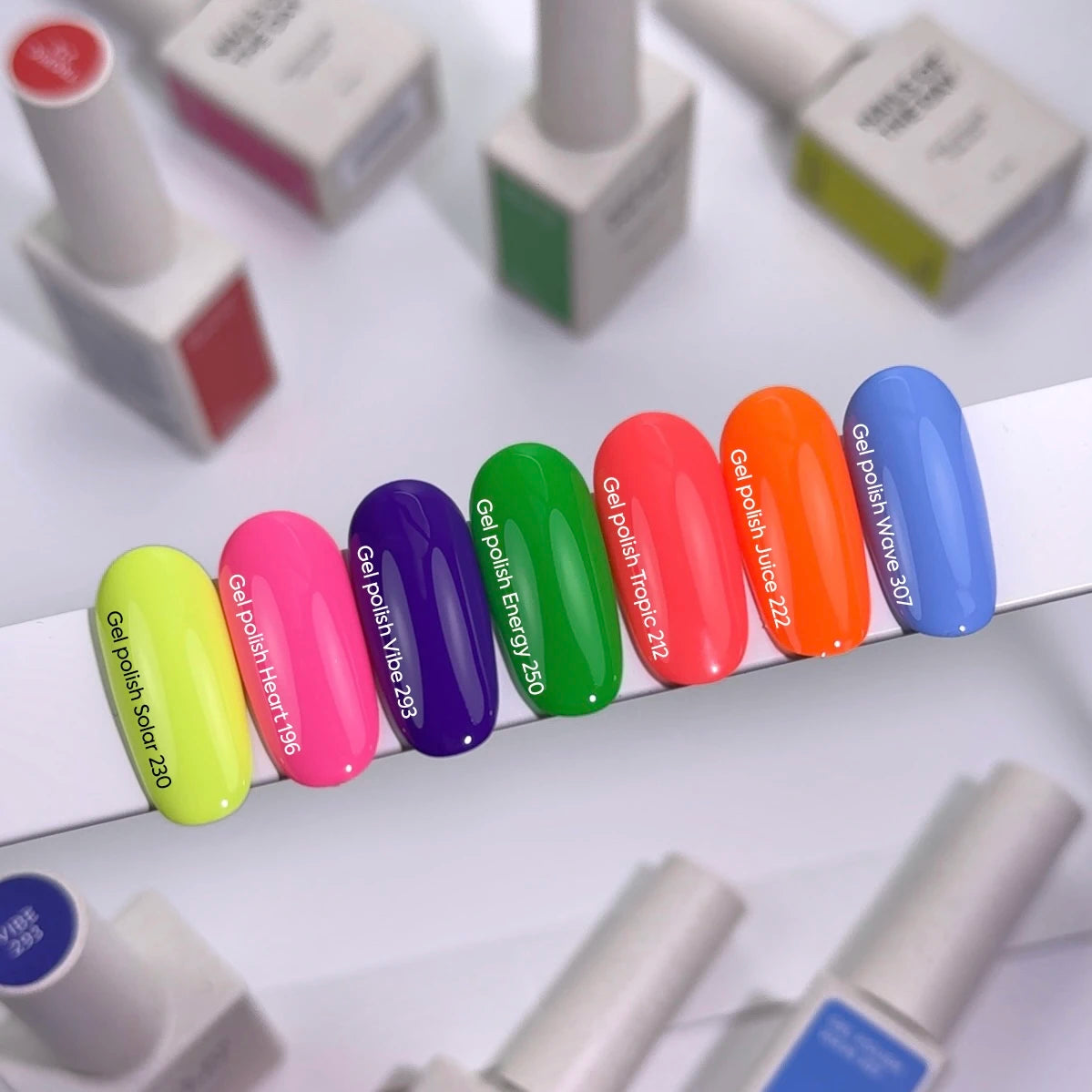 Summer 2026 gel polish 10 ml (7 COLORES)