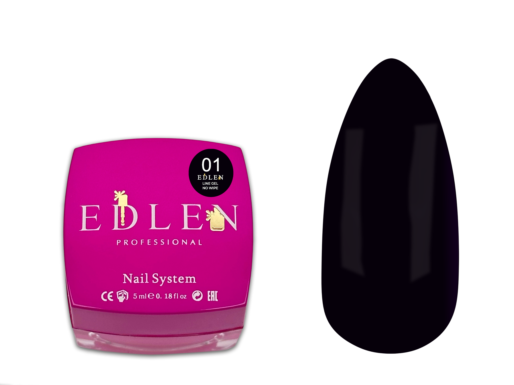 Line gel no wipe Edlen 5ML