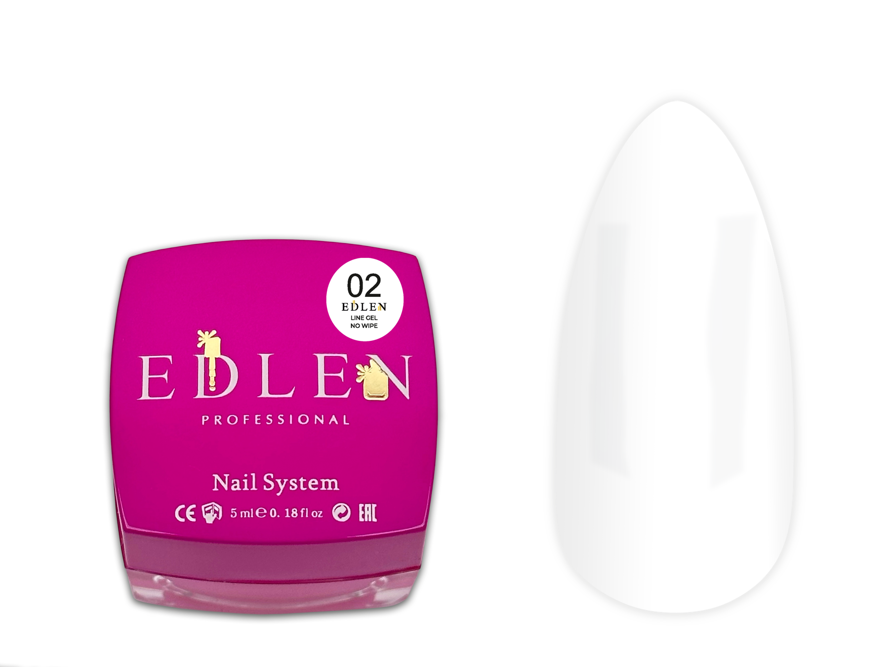 Line gel no wipe Edlen 5ML