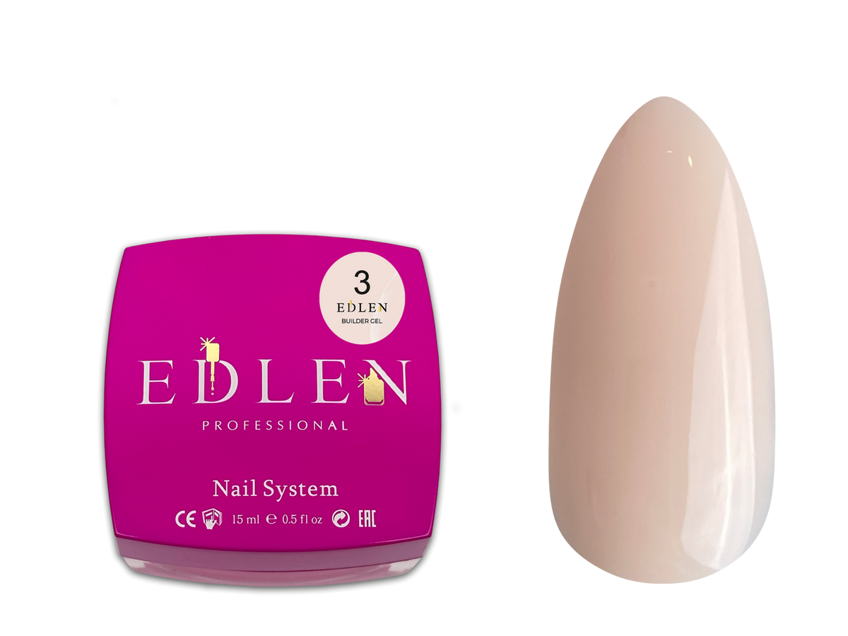 BUILDER GEL tonos nude  Edlen (1-8)