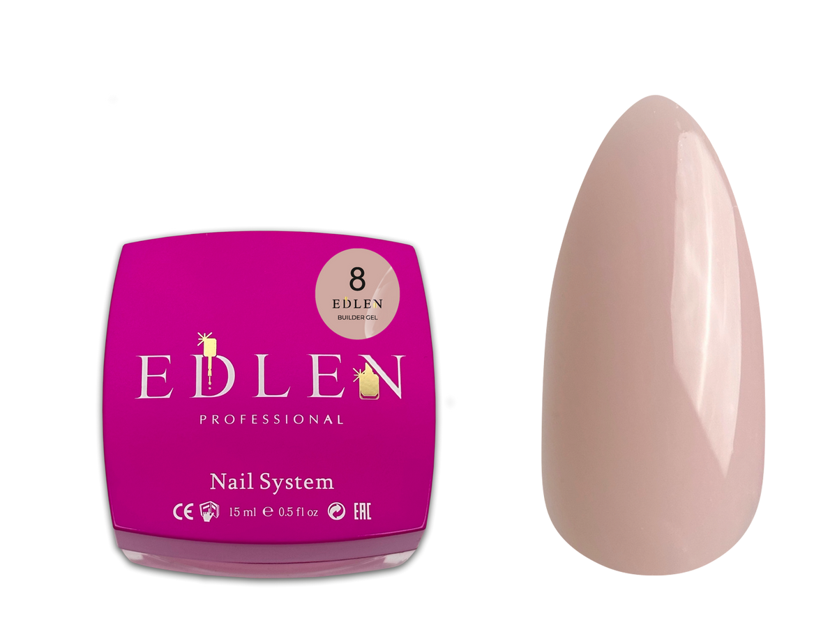 BUILDER GEL tonos nude  Edlen (1-8)