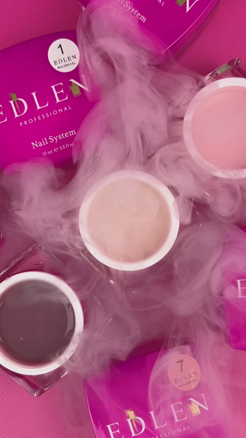 BUILDER GEL tonos nude  Edlen (1-8)